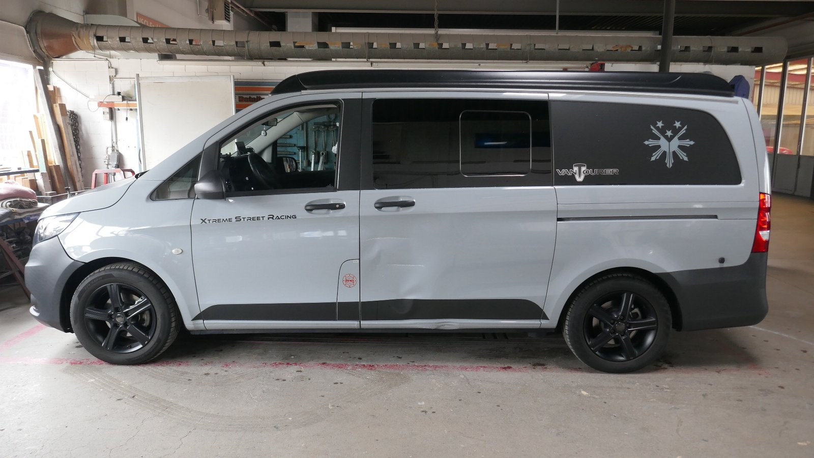 Seitenschaden am Auto